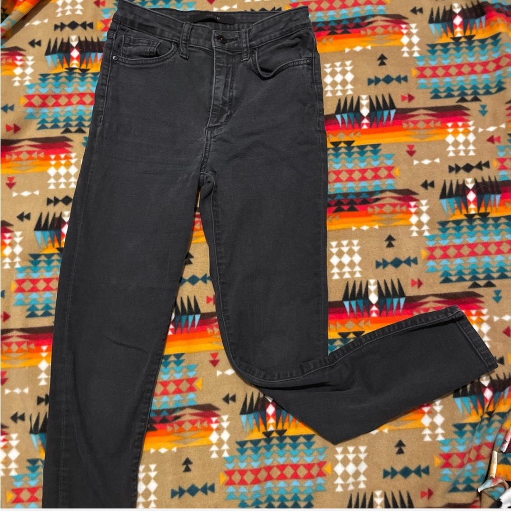 Joe's Jeans Black Straight Leg Denim
